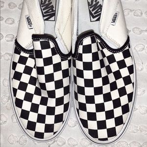 Vans Checkered Slip ons